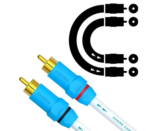 Chord C-line 2RCA a 2RCA -  Cavo di segnale analogico Chord Company - 1