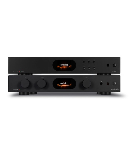 Audiolab 7000A + 7000N Play – Combo EXPO Nero Audiolab - 1