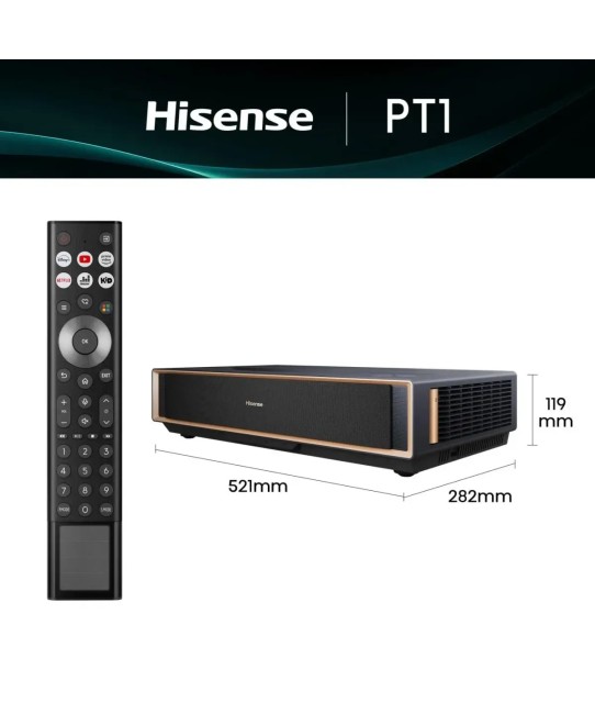 Hisense PT1 – Laser Cinema 4K Ultra Short Throw Hisense - 4