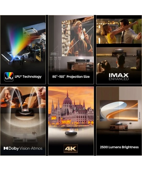 Hisense PT1 – Laser Cinema 4K Ultra Short Throw Hisense - 12