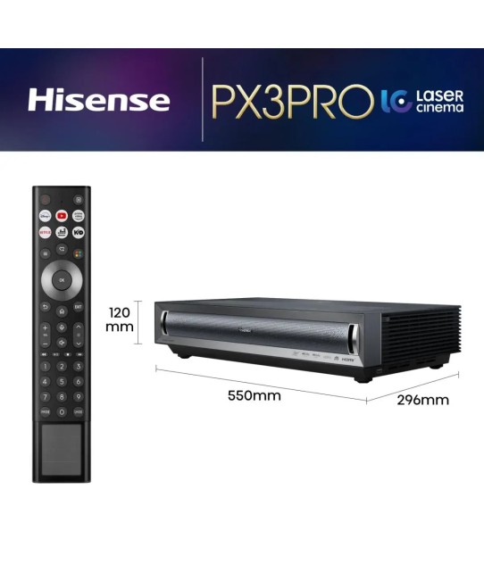 Hisense PX3-PRO – Laser Cinema 4K Ultra Short Throw Hisense - 6