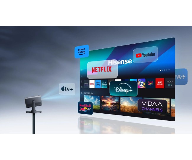 Hisense C2 Pro / C2 Ultra – Mini Proiettore Laser 4K TriChroma Hisense - 13