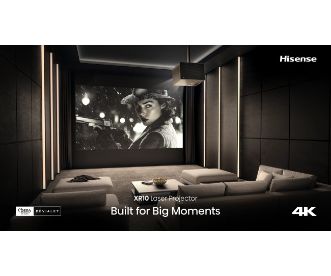 Hisense XR10 – Proiettore Laser 4K Flagship TriChroma Hisense - 9