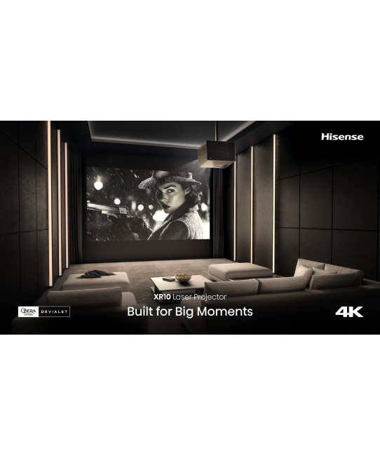 Hisense XR10 – Proiettore Laser 4K Flagship TriChroma Hisense - 9