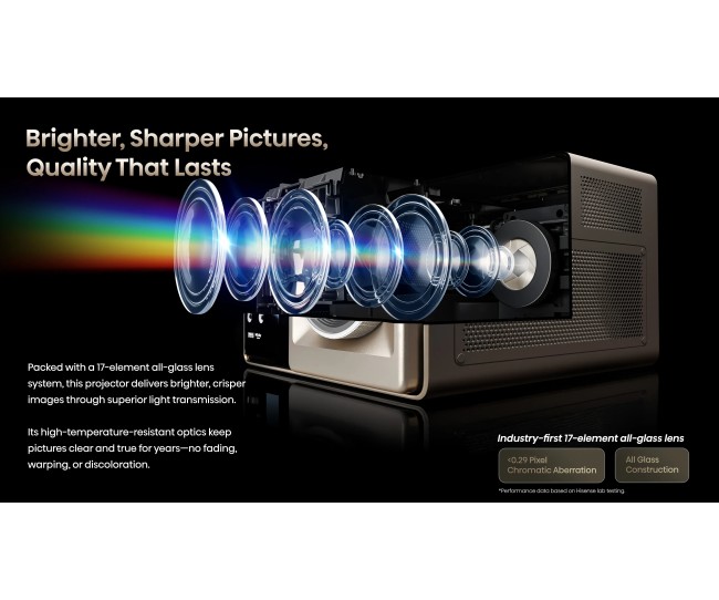 Hisense XR10 – Proiettore Laser 4K Flagship TriChroma Hisense - 13