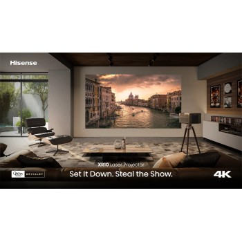 Hisense XR10 – Proiettore Laser 4K Flagship TriChroma Hisense - 15
