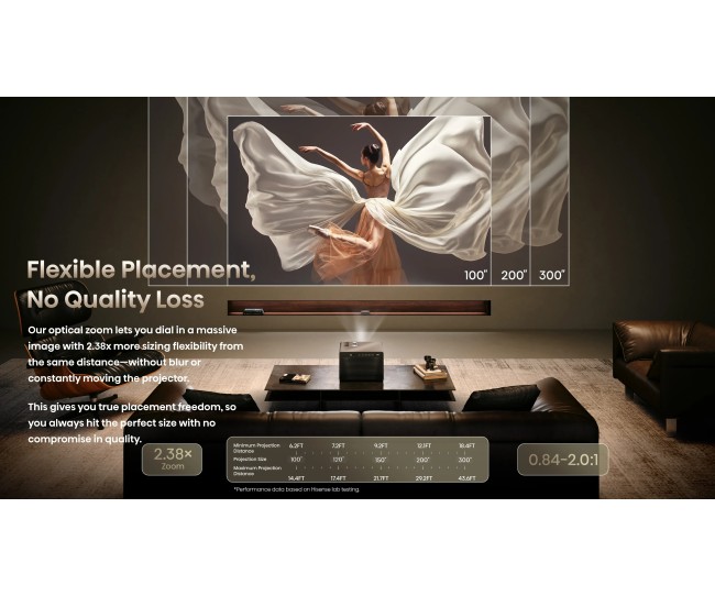 Hisense XR10 – Proiettore Laser 4K Flagship TriChroma Hisense - 16
