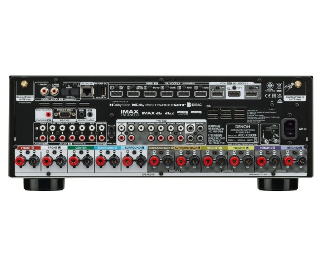 Denon AVC-X3900H – Amplificatore AV 9.4 Canali 105W Denon - 7