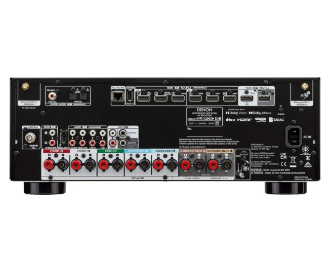 Denon AVR-X2900HDAB – Sintoamplificatore AV 7.2 Canali 95W Denon - 7
