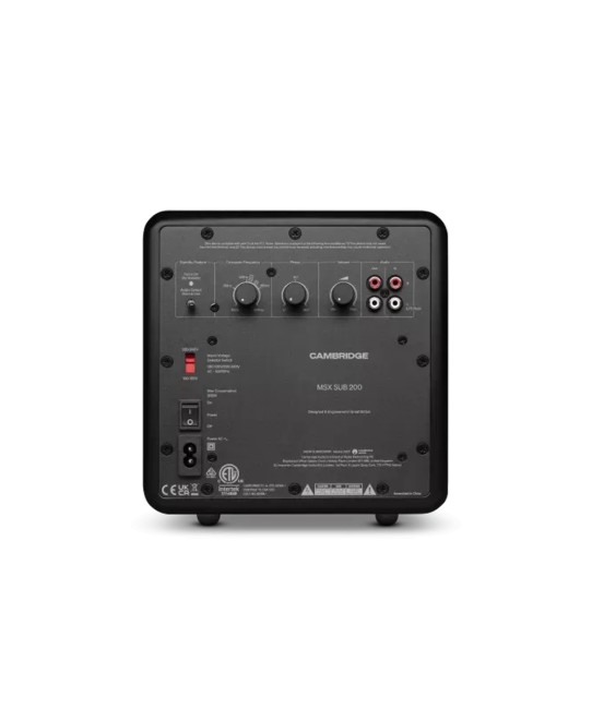Cambridge Audio MSX Sub 200 – Subwoofer Attivo Compatto 200W Cambridge Audio - 8