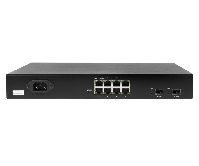 Araknis AN-220-SW-R-8-POE – Switch Gigabit PoE+ WebSmart 8+2 Porte Araknis Networks - 4
