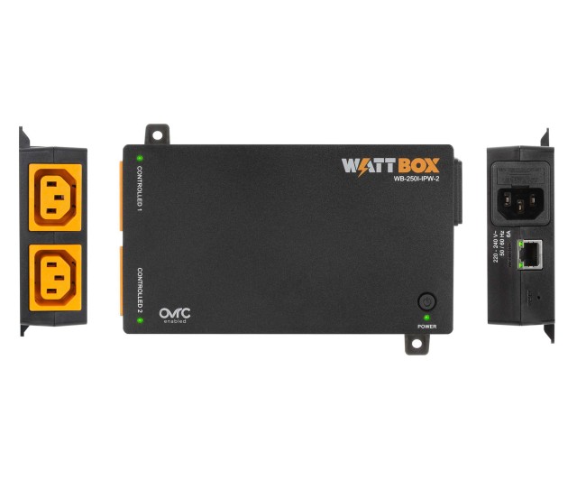 WattBox WB-250I-IPW-2 – PDU Compatta 2 Prese VDE OvrC WattBox - 5