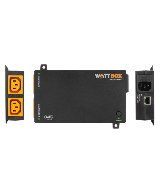 WattBox WB-250I-IPW-2 – PDU Compatta 2 Prese VDE OvrC WattBox - 5