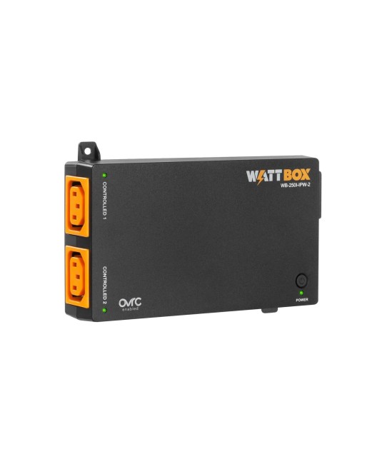 WattBox WB-250I-IPW-2 – PDU Compatta 2 Prese VDE OvrC WattBox - 1