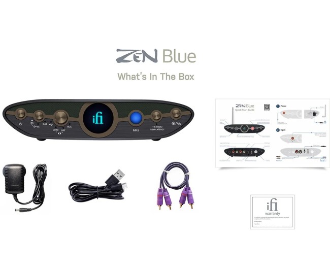 iFi ZEN Blue 3 – Primo DAC Bluetooth Lossless RX + TX del Mondo iFi Audio - 4