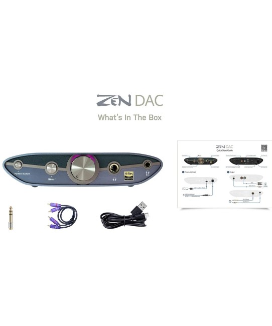 iFi ZEN DAC 3 – DAC/Amplificatore per Cuffie USB-C Burr-Brown iFi Audio - 5
