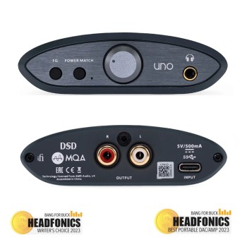 iFi UNO – DAC e Amplificatore Desktop Compatto con EQ Analogici e RCA iFi Audio - 2