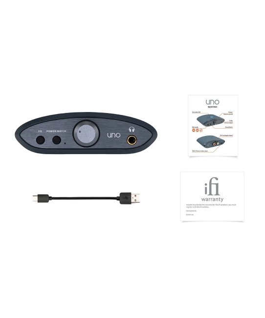 iFi UNO – DAC e Amplificatore Desktop Compatto con EQ Analogici e RCA iFi Audio - 4