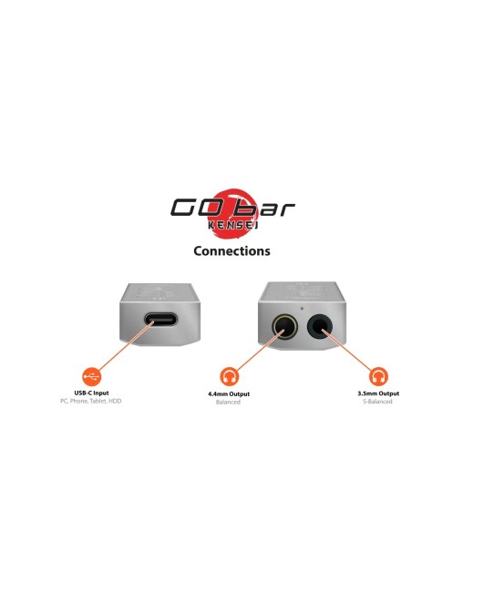 iFi GO Bar Kensei – Dongle DAC Ultraportatile Acciaio Giapponese con K2HD e 475mW iFi Audio - 5