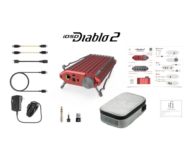 iFi iDSD Diablo 2 – DAC e Amplificatore Portatile 5180mW con aptX Lossless e xMEMS iFi Audio - 6