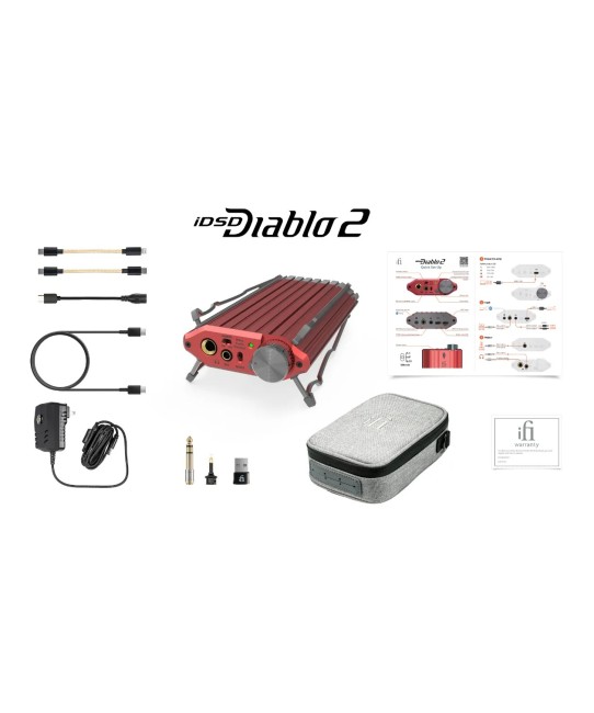 iFi iDSD Diablo 2 – DAC e Amplificatore Portatile 5180mW con aptX Lossless e xMEMS iFi Audio - 6