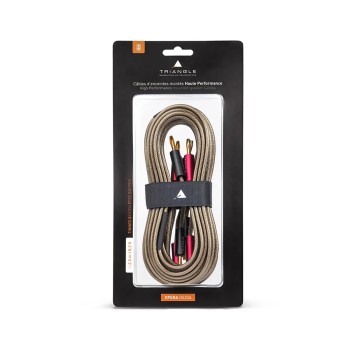 Triangle Opera OS25A – Cavi per Diffusori Pre-Assemblati OFC Tinned con Banana Plug Triangle - 1