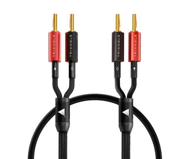Triangle Black Serie – Cavi per Diffusori Pre-Assemblati OFC 1,5mm² con Banana Plug Triangle - 2