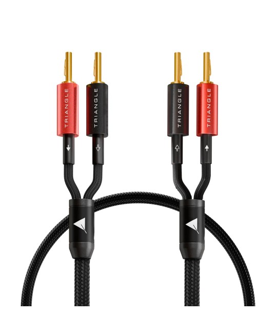 Triangle Black Serie – Cavi per Diffusori Pre-Assemblati OFC 1,5mm² con Banana Plug Triangle - 2