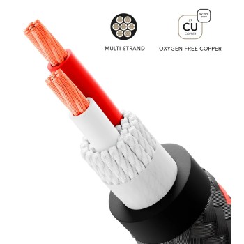 Triangle Red Serie – Cavi per Diffusori Audiophile OFC 2,5mm² con Doppio Isolamento Triangle - 8
