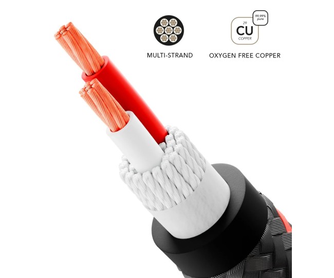 Triangle Red Serie – Cavi per Diffusori Audiophile OFC 2,5mm² con Doppio Isolamento Triangle - 8