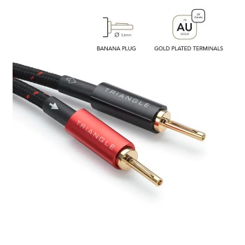 Triangle Red Serie – Cavi per Diffusori Audiophile OFC 2,5mm² con Doppio Isolamento Triangle - 6