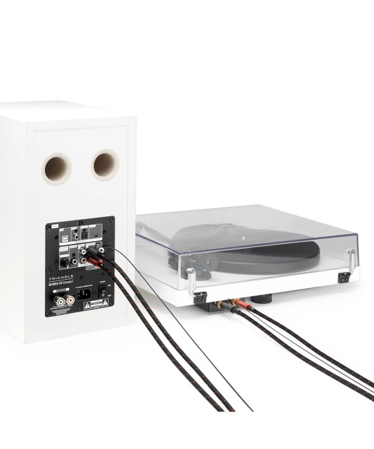 Triangle Red Serie RCA – Cavo Interconnessione Stereo con Massa Phono e Schermatura Multi-strato Triangle - 7