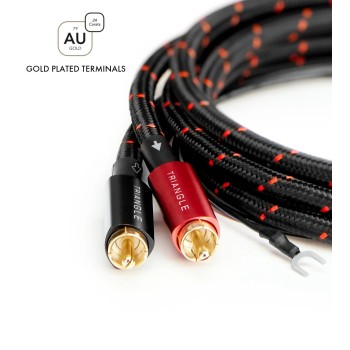Triangle Red Serie RCA – Cavo Interconnessione Stereo con Massa Phono e Schermatura Multi-strato Triangle - 5