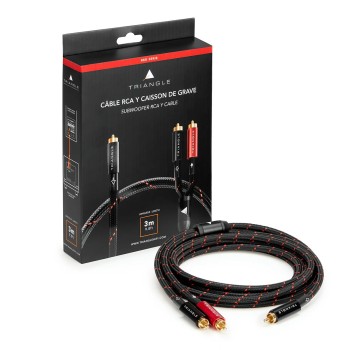 Triangle Red Serie RCA Y – Cavo Subwoofer con Schermatura Multi-strato Triangle - 1