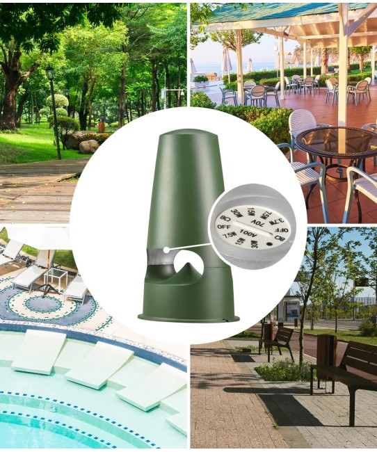 Triangle Garden 7 – Diffusore Outdoor 360° IP66 con LED Integrati Triangle - 16