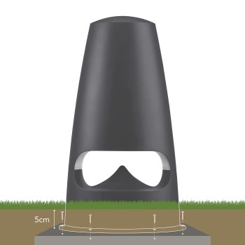 Triangle Garden 7 – Diffusore Outdoor 360° IP66 con LED Integrati Triangle - 10