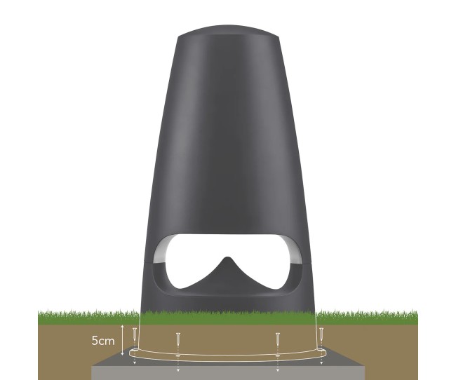 Triangle Garden 7 – Diffusore Outdoor 360° IP66 con LED Integrati Triangle - 10