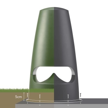 Triangle Garden 7 – Diffusore Outdoor 360° IP66 con LED Integrati Triangle - 12