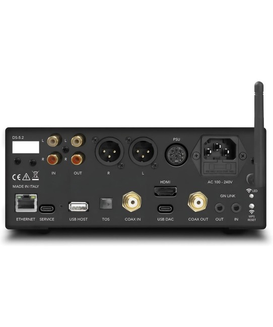 Gold Note DS-5.2 – Streamer DAC Preamplificatore Made in Italy Gold Note - 2