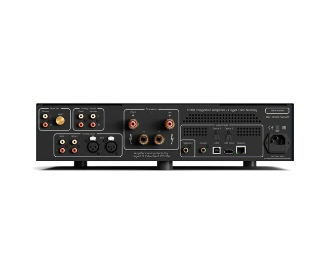 Hegel H200 – Amplificatore Integrato con DAC e Streaming Hegel - 2