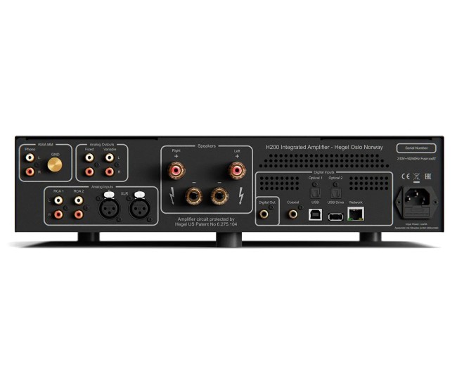 Hegel H200 – Amplificatore Integrato con DAC e Streaming Hegel - 7