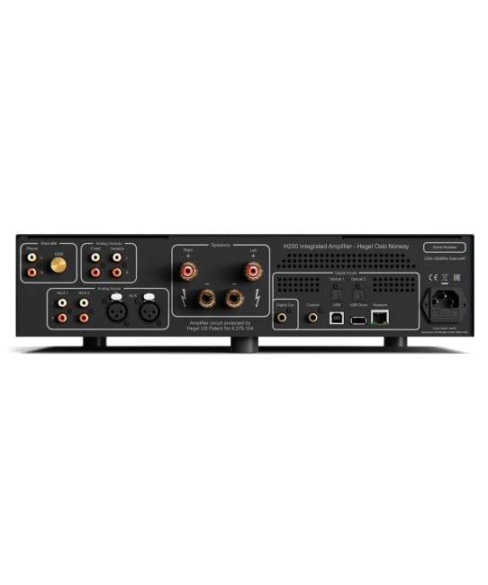 Hegel H200 – Amplificatore Integrato con DAC e Streaming Hegel - 7