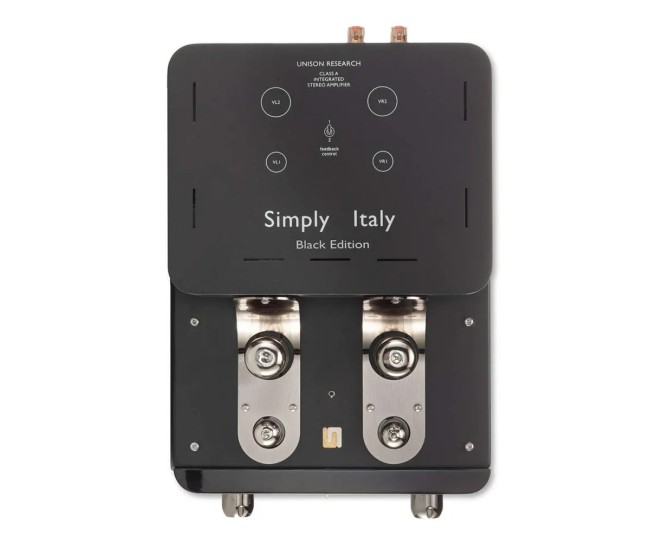 Unison Simply Italy Black Edition – Amplificatore Integrato a Valvole Unison Research - 3