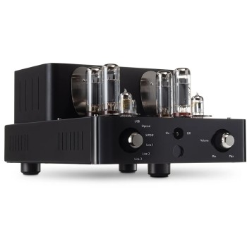 Unison Triode 25 Black Edition – Amplificatore Valvolare con DAC USB Unison Research - 1 2