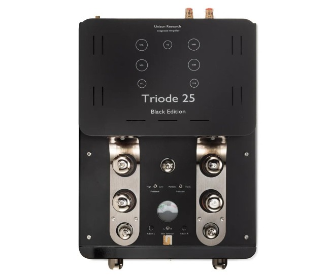 Unison Triode 25 Black Edition – Amplificatore Valvolare con DAC USB Unison Research - 5
