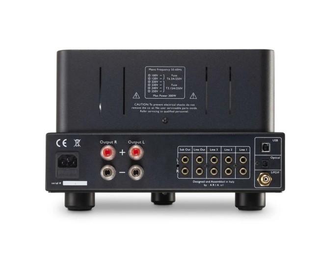 Unison Triode 25 Black Edition – Amplificatore Valvolare con DAC USB Unison Research - 4