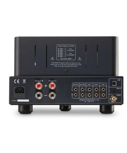 Unison Triode 25 Black Edition – Amplificatore Valvolare con DAC USB Unison Research - 4
