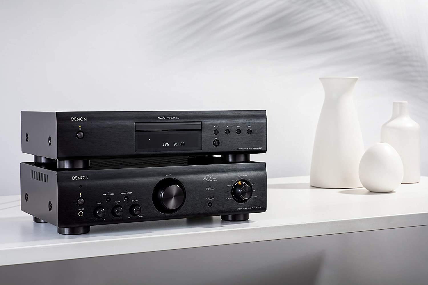 Denon PMA-600NE &ndash; Amplificatore Integrato Hi-Fi con Bluetooth, DAC Integrato e Stadio Phono MM