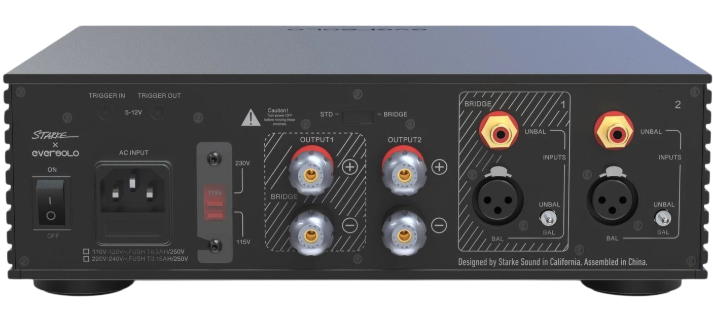 Eversolo AMP-F2 &ndash; Amplificatore di potenza stereo Classe D hi-fi