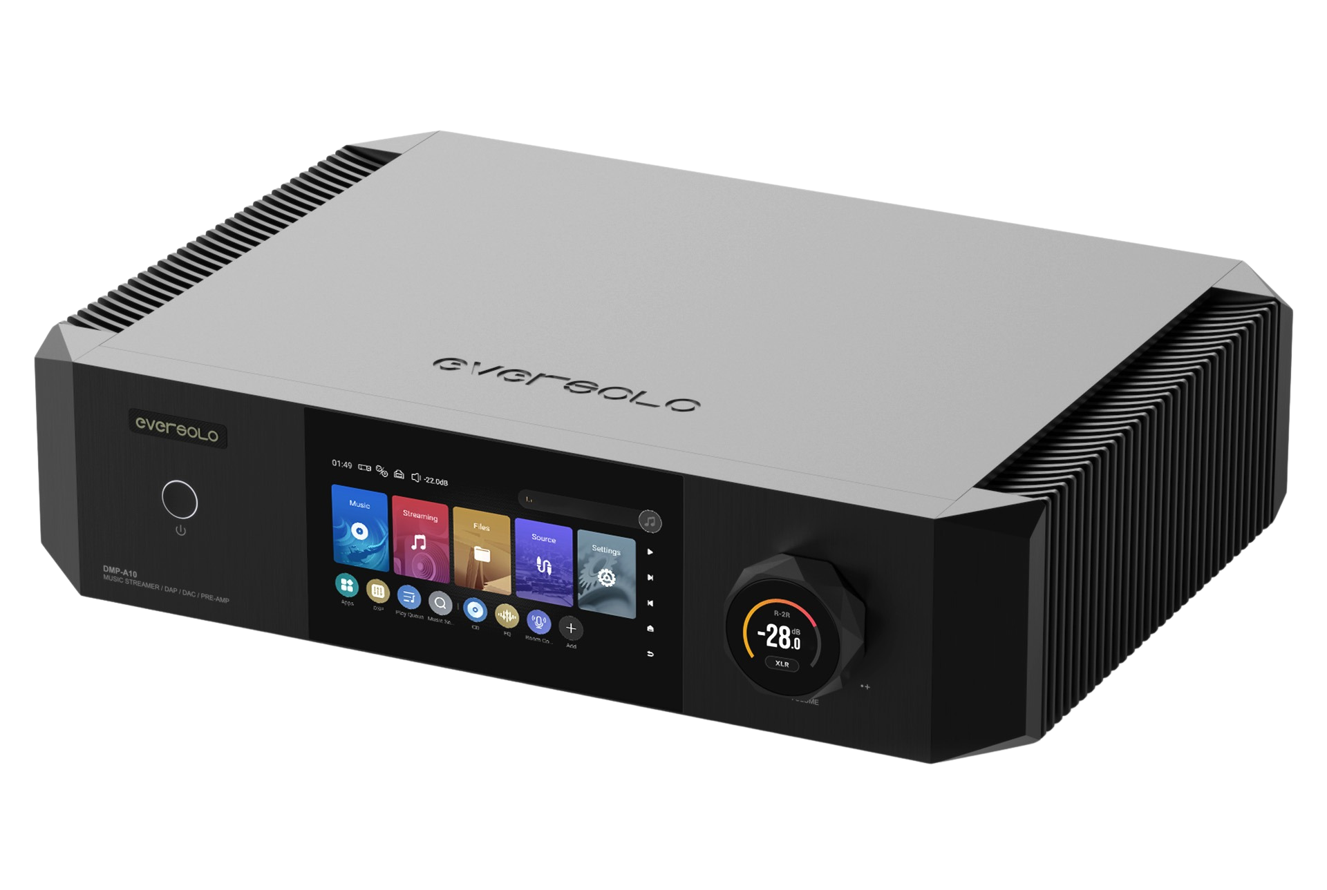 Eversolo DMP-A10 &ndash; Streamer musicale hi-fi con DAC bilanciato e preamplificatore di riferimento